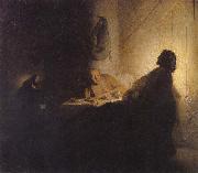 REMBRANDT Harmenszoon van Rijn The Supper at Emmaus oil painting reproduction
